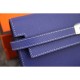 Replica Hermes Kelly Longue Wallet In Electric Blue Epsom Leather