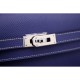 Replica Hermes Kelly Longue Wallet In Electric Blue Epsom Leather