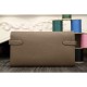 Replica Hermes Kelly Longue Wallet In Etoupe Clemence Leather