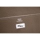 Replica Hermes Kelly Longue Wallet In Etoupe Clemence Leather