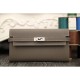 Replica Hermes Kelly Longue Wallet In Etoupe Epsom Leather