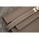Replica Hermes Kelly Longue Wallet In Etoupe Epsom Leather