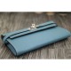 Replica Hermes Kelly Longue Wallet In Jean Blue Clemence Leather Replica Hermes Kelly Longue Wallet In Jean Blue Clemence Leather