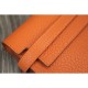 Replica Hermes Kelly Longue Wallet In Orange Clemence Leather