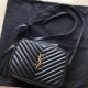 Fake YSL Saint Laurent Monogram Lou Lou Camera Bag Black Replica
