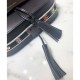 Fake Christian Dior Diorodeo flap bag M8650 Black Replica