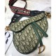 Fake Christian Dior Saddle Bag M0446 Green Replica