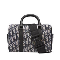 Replica Christian Dior Lingot 26 Bag Dark Blue