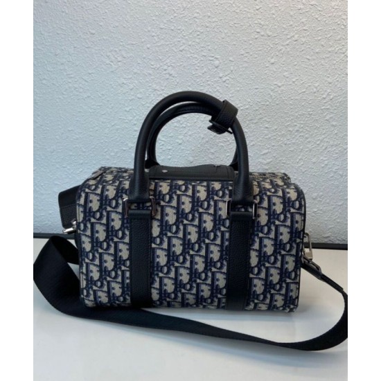 Replica Christian Dior Lingot 26 Bag Dark Blue