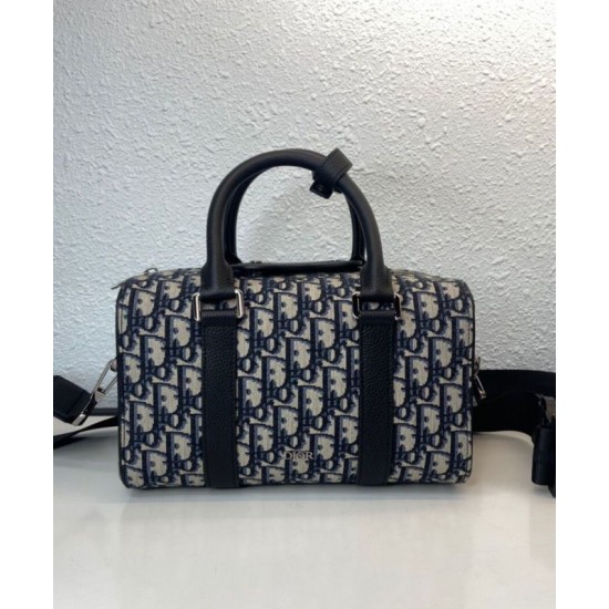 Replica Christian Dior Lingot 26 Bag Dark Blue
