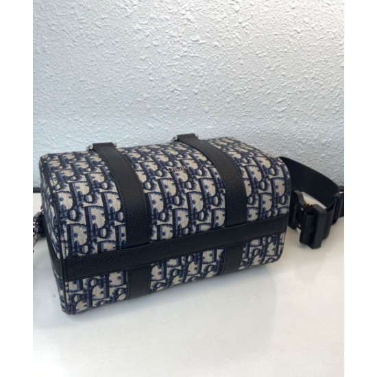 Replica Christian Dior Lingot 26 Bag Dark Blue
