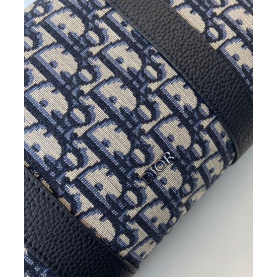 Replica Christian Dior Lingot 26 Bag Dark Blue