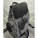 Fake Christian Dior Saddle Backpack Dark Blue Replica