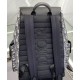 Fake Christian Dior Saddle Backpack Dark Blue Replica