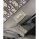Fake Christian Dior Saddle Backpack Dark Blue Replica