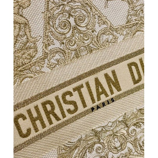 Replica Christian Dior Book Tote Cream