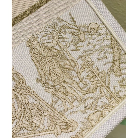Replica Christian Dior Book Tote Cream