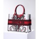 Replica Christian Dior Small Dior Book Tote Red