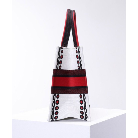 Replica Christian Dior Small Dior Book Tote Red