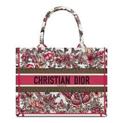 Fake Christian Dior Small Dior Book Tote Peachblow Replica