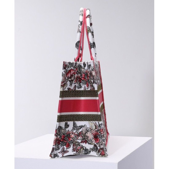 Fake Christian Dior Small Dior Book Tote Peachblow Replica