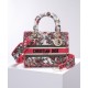 Replica Christian Dior Medium Lady D-Lite Bag Peachblow