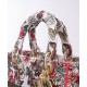 Replica Christian Dior Medium Lady D-Lite Bag Peachblow