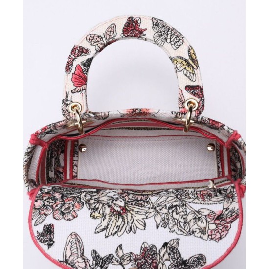Replica Christian Dior Medium Lady D-Lite Bag Peachblow
