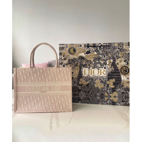Replica Christian Dior Small Dior Book Tote Pink