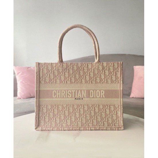 Replica Christian Dior Small Dior Book Tote Pink