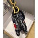 Fake Christian Dior Saddle Bag Dark Blue Replica