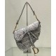 Replica Christian Dior Saddle Bag Gray