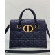 Fake Christian Dior Large St Honore Tote Black Replica