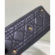Fake Christian Dior Large St Honore Tote Black Replica