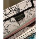 Replica Christian Dior Small Book Tote Pink