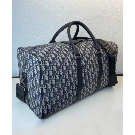 Replica Christian Dior Lingot 50 Bag Dark Blue