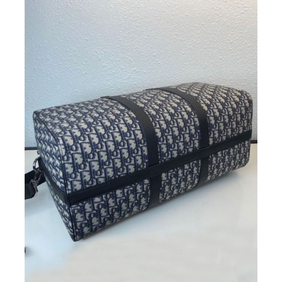 Replica Christian Dior Lingot 50 Bag Dark Blue