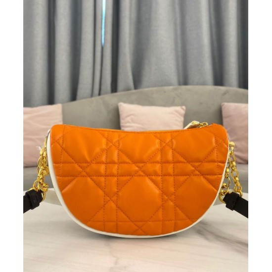 Fake Christian Dior Vibe Bag Orange Replica Replica Christian Dior Vibe Bag Orange