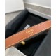 Replica Celine Mini Ava In Triomphe Canvas And Calfskin Brown
