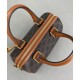 Fake Celine Small Boston In Triomphe Canvas Coffee Replica