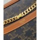 Fake Celine Medium Patapans In Triomphe Canvas Brown Replica Fake Celine Medium Patapans In Triomphe Canvas Brown Replica