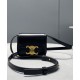 Replica Celine Mini Triomphe In Shiny Calfskin Black