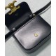 Replica Celine Mini Triomphe In Shiny Calfskin Black