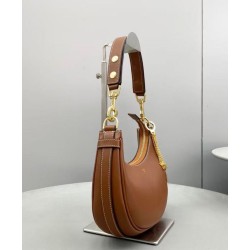 Fake Celine Medium Strap Ava Bag In Smooth Calfskin Coffee Replica