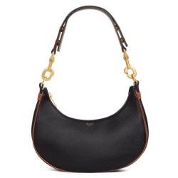 Replica Celine Medium Strap Ava Bag In Smooth Calfskin Black