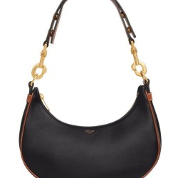 Replica Celine Medium Strap Ava Bag In Smooth Calfskin Black