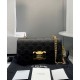 Replica Celine Chain Shoulder Bag Triomphe In Triomphe Canvas Coffee