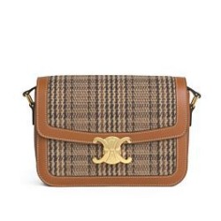 Replica Celine Medium Triomphe Bag 1912422 Coffee