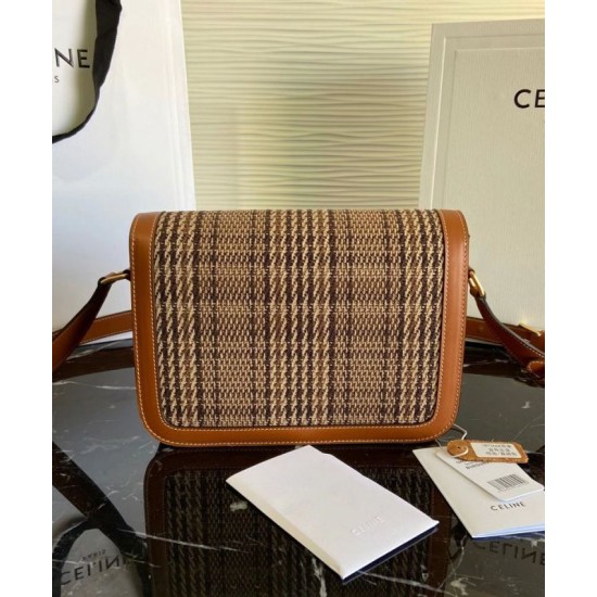 Replica Celine Medium Triomphe Bag 1912422 Coffee