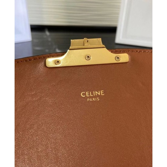 Replica Celine Medium Triomphe Bag 1912422 Coffee
